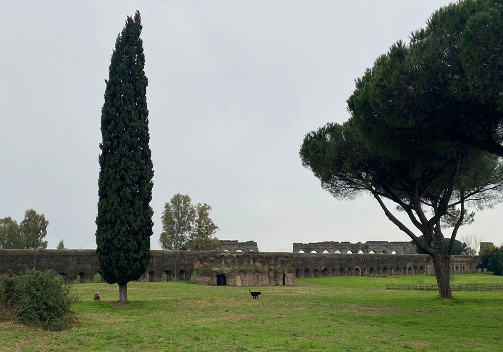 La cisterna della Villa delle Vignacce